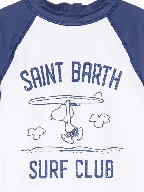T-shirt bambino MC2 Saint Barth bianca a manica lunga MC2 SAINT BARTH Kids | MOORISH R01066L